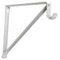 Knape & Vogt Support Shelf&Rod Wht RP-0044-BWT